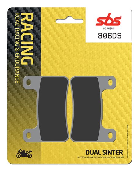 23-806DS-1 SBS brakepads dual sinter