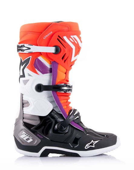 695-2010020-1332 ALPINESTARS tech 10 black/red fluo/orange