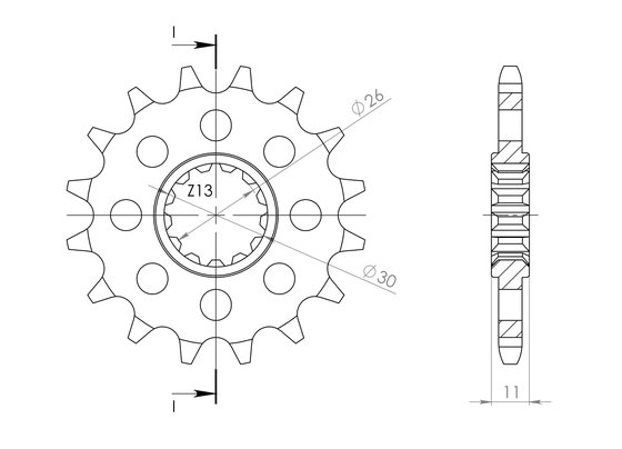 21609-15 Supersprox front sprocket 1591.15