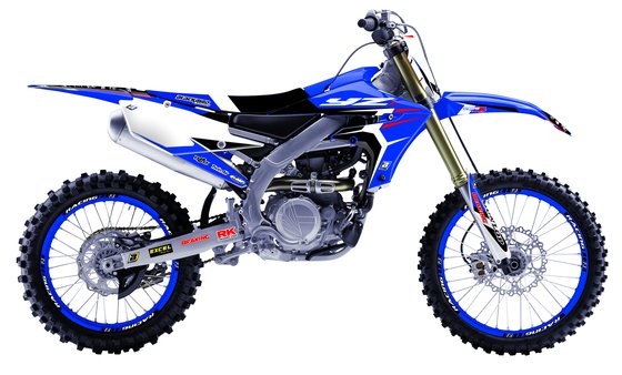 8245N BLACKBIRD RACING grafinis rinkinys su sėdynės užvalkalu, skirtas yamaha yz85 (2015-2019)