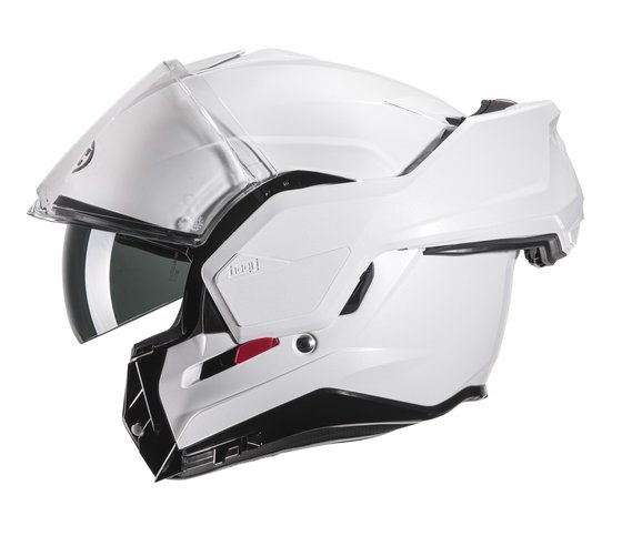 HJC i100 pearl white