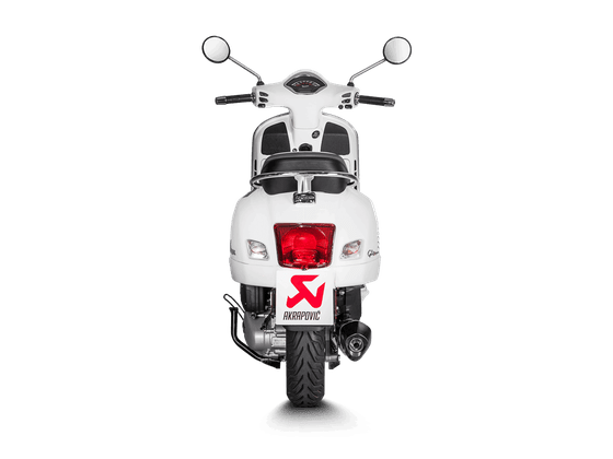 S-VE125SO2-HZBL AKRAPOVIC juodas nerūdijančio plieno duslintuvas su anglies dangteliu