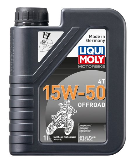 LIQUI MOLY 4t 15w-50 visureigių variklinė alyva - 1l