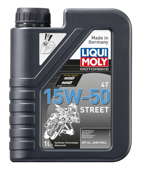 LIQUI MOLY 4t 15w-50 sintetinė variklinė alyva - 1 litras