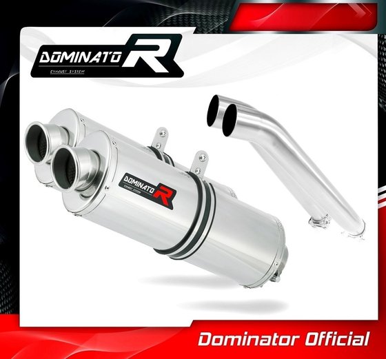 CG003DA-S Dominator exhaust silencer oval