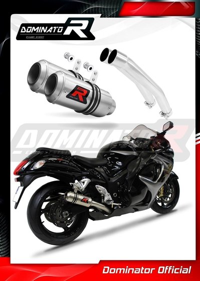 SU027DCC-S Dominator exhaust silencer gp