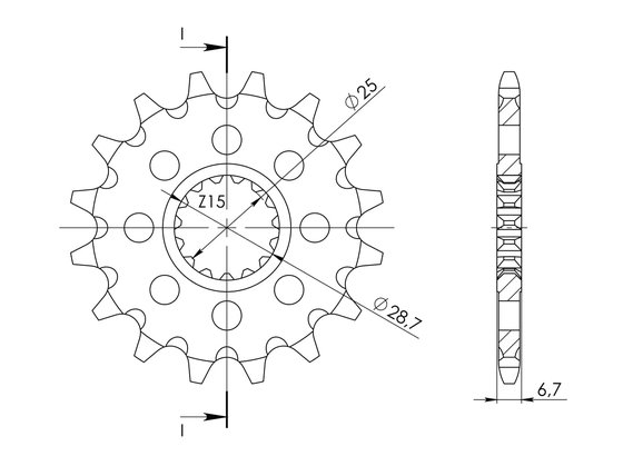 21608-16 Supersprox supersprox / jt priekinė žvaigždutė 1592.16