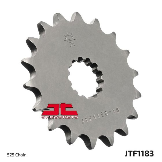 JTF1183 JT Sprockets plieninė priekinė žvaigždutė