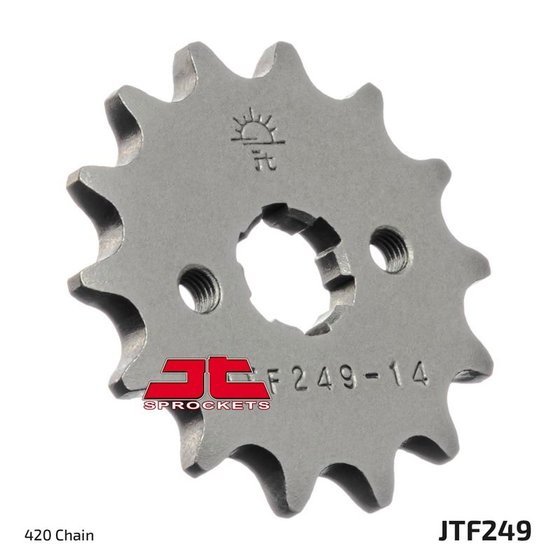 JTF249 JT Sprockets plieninė priekinė žvaigždutė