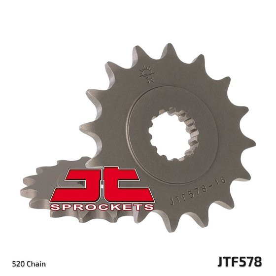 JTF578 JT Sprockets plieninė priekinė žvaigždutė