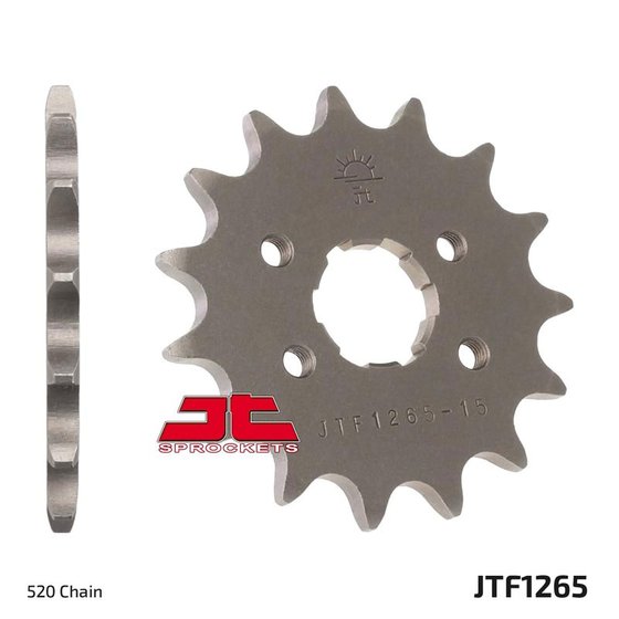 JTF1265 JT Sprockets plieninė priekinė žvaigždutė