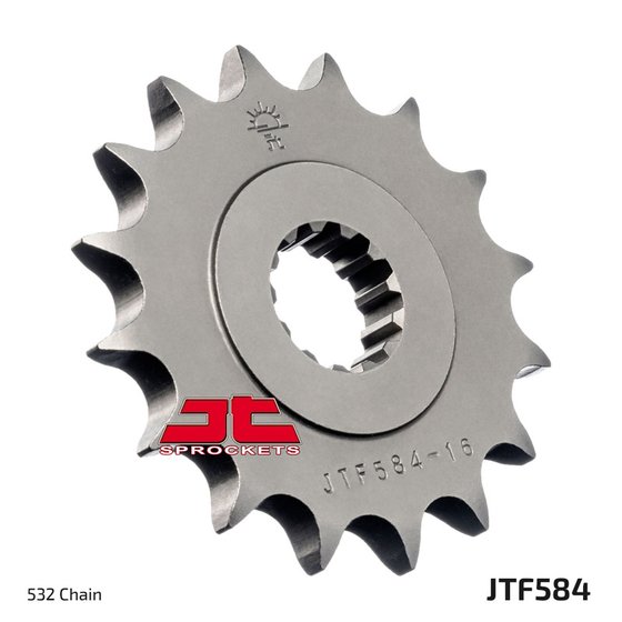 44216JT JT Sprockets priekinė žvaigždutė 16 dantukų žingsnis 532 jtf58416