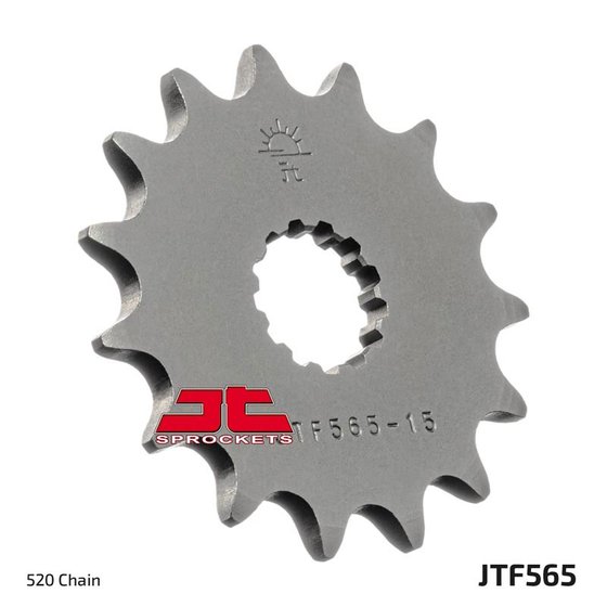 56515JT JT Sprockets priekinė žvaigždutė 15 dantukų žingsnis 520 jtf56515