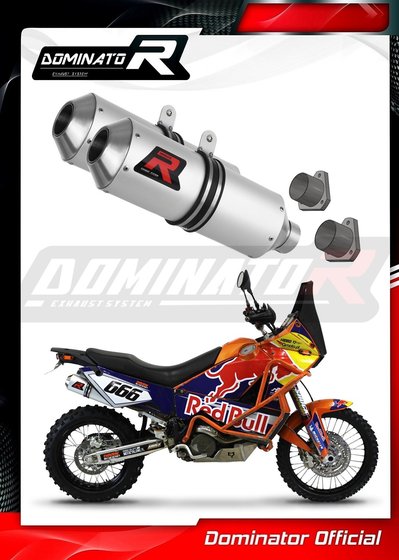 KT012DE-S Dominator exhaust silencer muffler mx