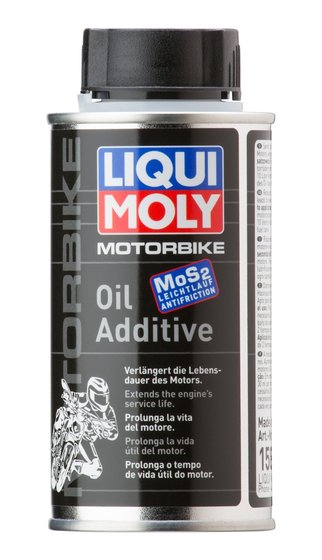 LIQUI MOLY lenktyninių motociklų alyvos priedas (alyvos rafinavimo įrenginys)