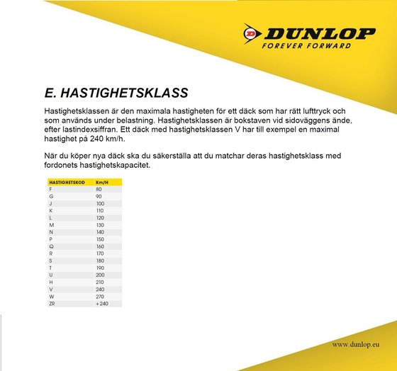 DUNLOP vidinis vamzdis 18" vožtuvas tr4