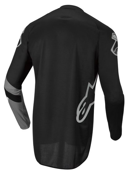 ALPINESTARS marškinėliai racer junior graphite black/gray