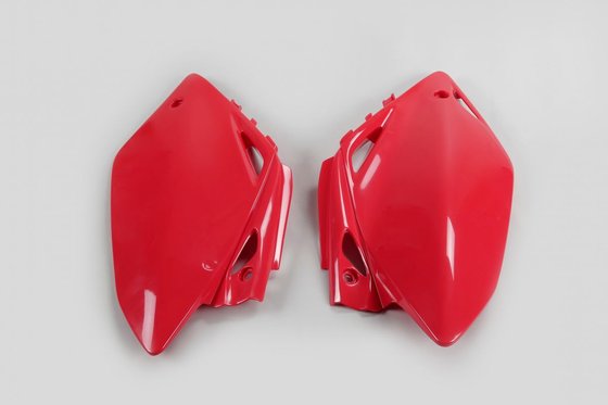 HO03656#070 UFO raudonos spalvos šoninės panelės honda crf450r