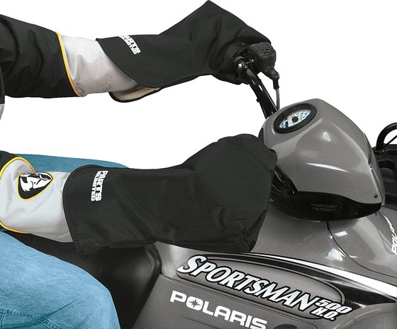 PARTS UNLIMITED "snowpaws deluxe" juodos rankų apsaugos