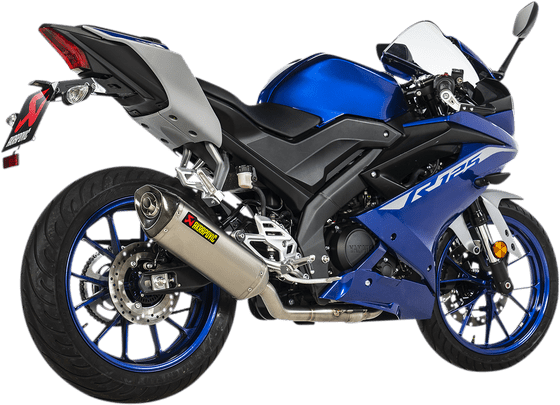 S-Y125R8-HZT AKRAPOVIC lenktynių linijos ištisinė sistema