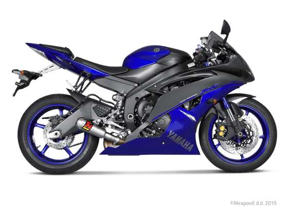 S-Y6SO10-AHBT AKRAPOVIC titaninis duslintuvas, skirtas yamaha yzf-r6