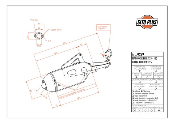 0229 SITO sitoplus išmetimo sistema