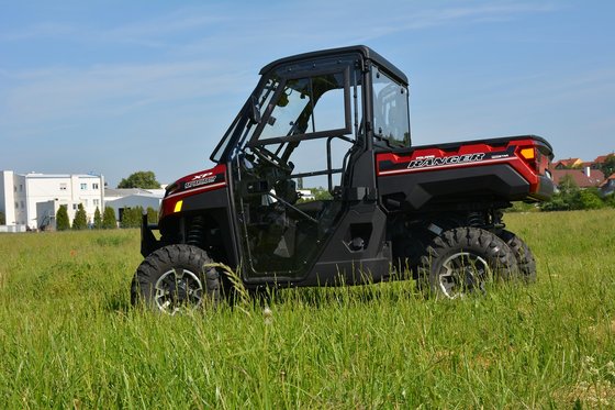 DFK dfk pilna kabina + valytuvas / ploviklis, šildymas polaris ranger xp 1000 2018-2022