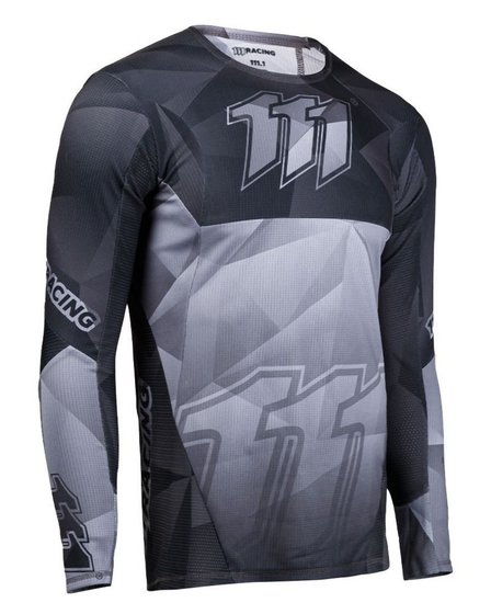 111 RACING moto marškinėliai 111.1 - thunder grey