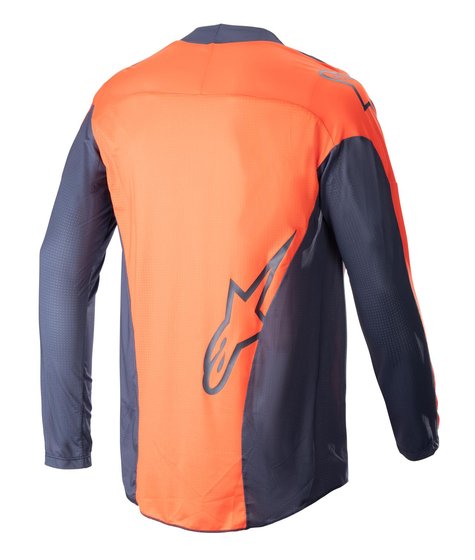 ALPINESTARS marškinėliai techstar arch darkblue/hot orange