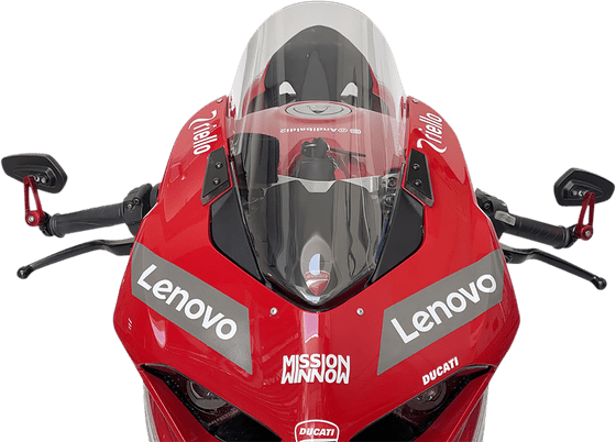 DU009T WRS lenktyninis priekinis stiklas ducati panigale v4/s