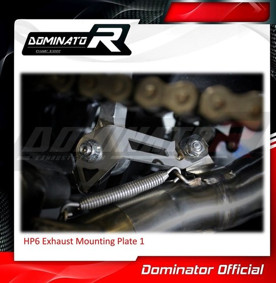 YA144DFEX-S Dominator full exhaust system silencer hp6 ex