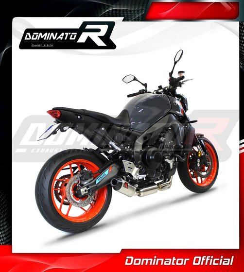 YA130DF-S Dominator full exhaust system ex hp3 low level