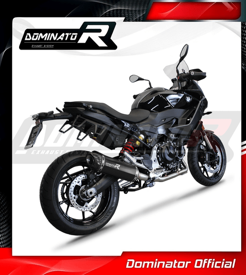 BW114DFBLFS-S Dominator full exhaust system silencer hp5 black