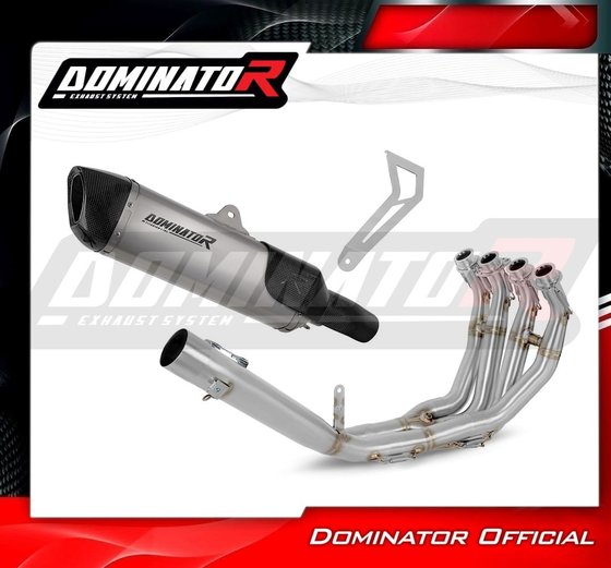 YA111DFSFT Dominator full exhaust system silencer titanium hp6 + db killer