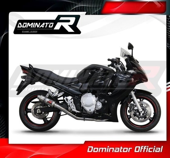 SU067DFSC Dominator full exhaust system collector silencer gp1 + db killer