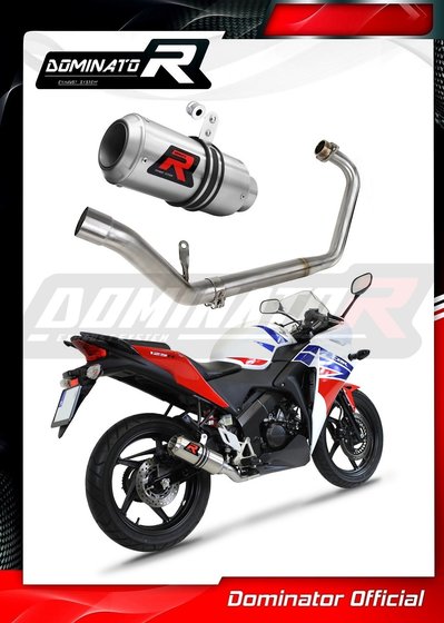 HO101DC-S Dominator exhaust full system silencer gp