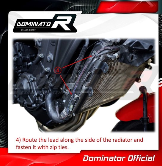 YA145DFT-S Dominator full exhaust system silencer titanium hp8