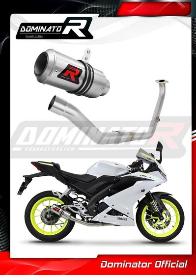 YA152DC-S Dominator full exhaust system silencer gp