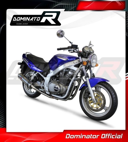 SU074DFSA-S Dominator full exhaust system silencer ov