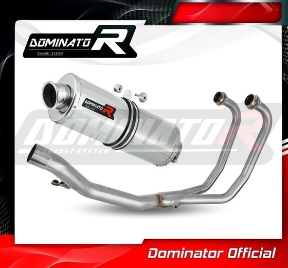 SU074DFSA-S Dominator full exhaust system silencer ov