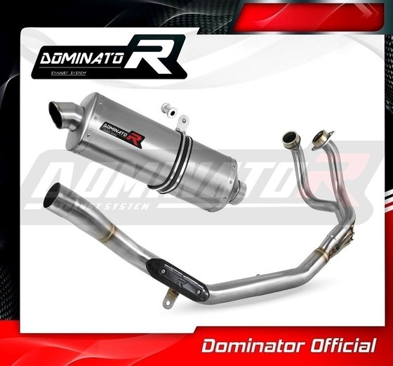 HO110DP7-S Dominator full exhaust system silencer p7