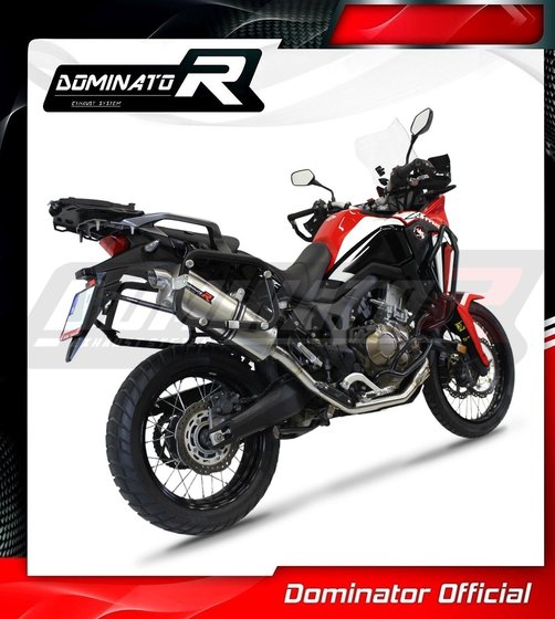 HO110DP7-S Dominator full exhaust system silencer p7