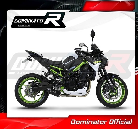 KA074DFBL-S Dominator full exhaust system low level hp3 black