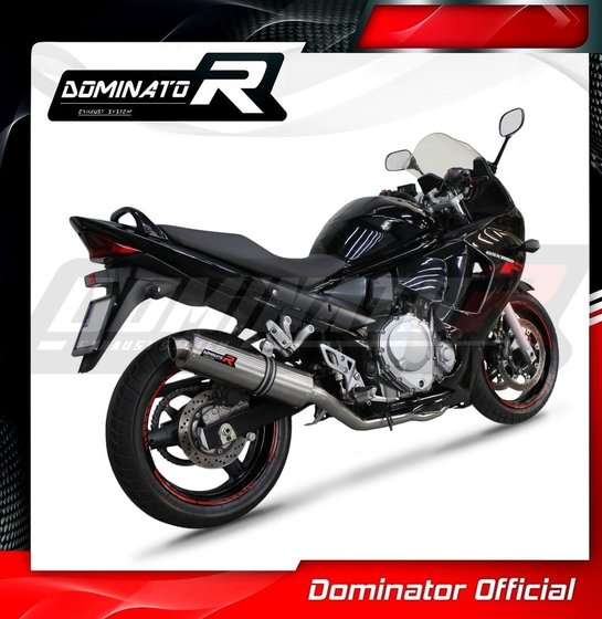 SU024DFSST Dominator full exhaust system collector silencer st + db killer