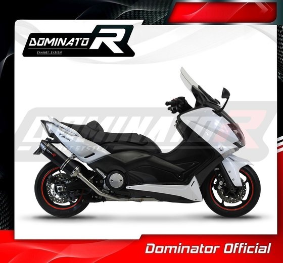 YA068DFBL-S Dominator full exhaust system silencer hp1 black