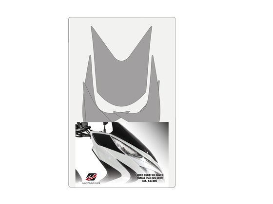 K47469 UNIRACING honda pcx125 įbrėžimų laikiklis