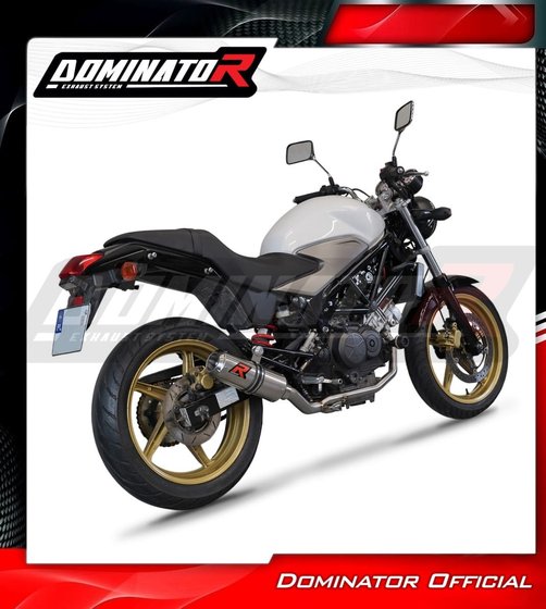 HO115DC Dominator full exhaust system collector silencer gp + db killer