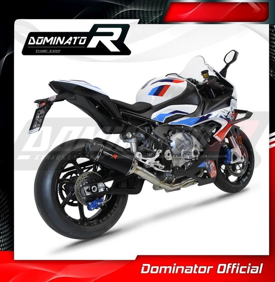 BM105DFBL-S Dominator full exhaust system silencer hp6 black