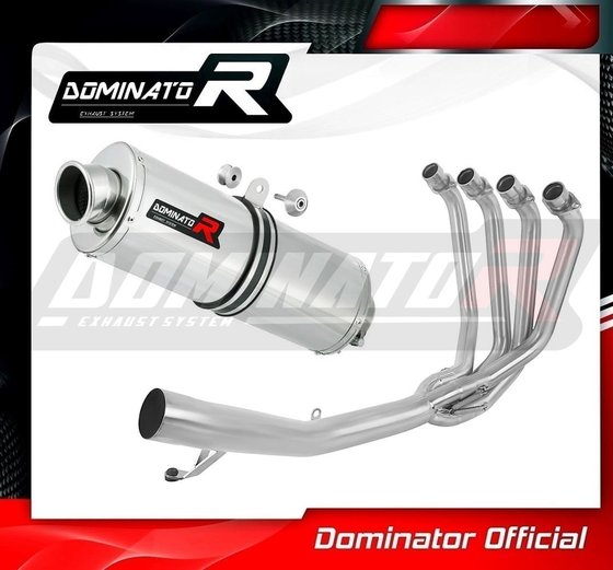 SU104DA-S Dominator full exhaust system silencer ov