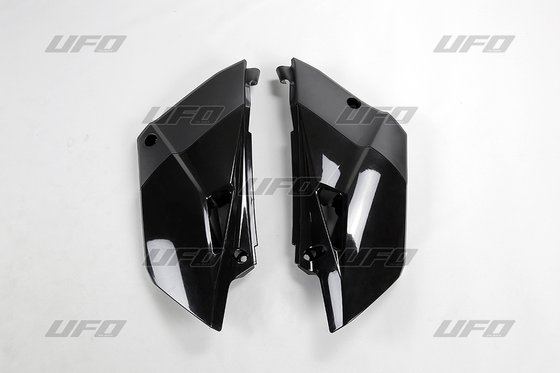 YA04848#001 UFO juodos spalvos yamaha yz85 šoninės panelės